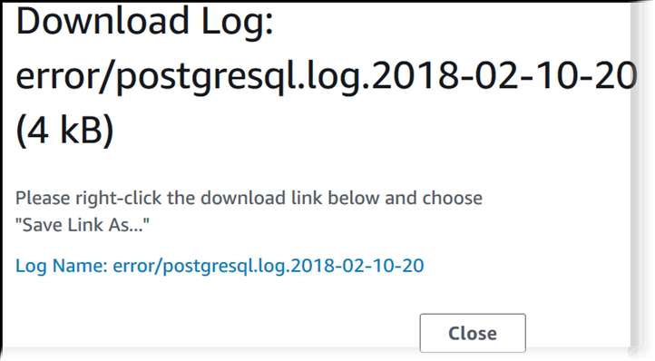 
							viewing log file
						