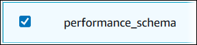 
							选择 performance_schema
						