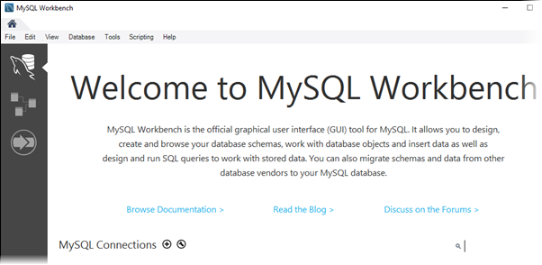 
                        MySQL Workbench
                    
