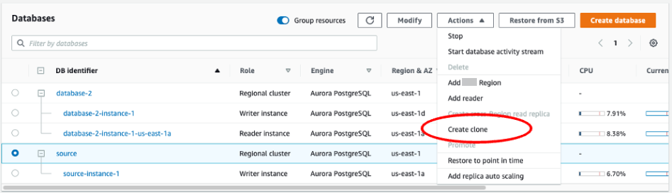 In-place upgrade of an Aurora MySQL DB cluster from version 2 to version 3