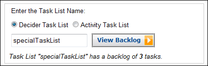 
        View Task List Backlog
      