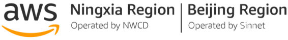 Logo for AWS services in China