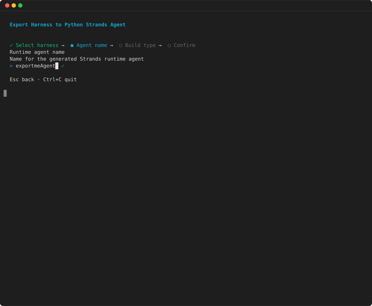 Name the generated runtime agent