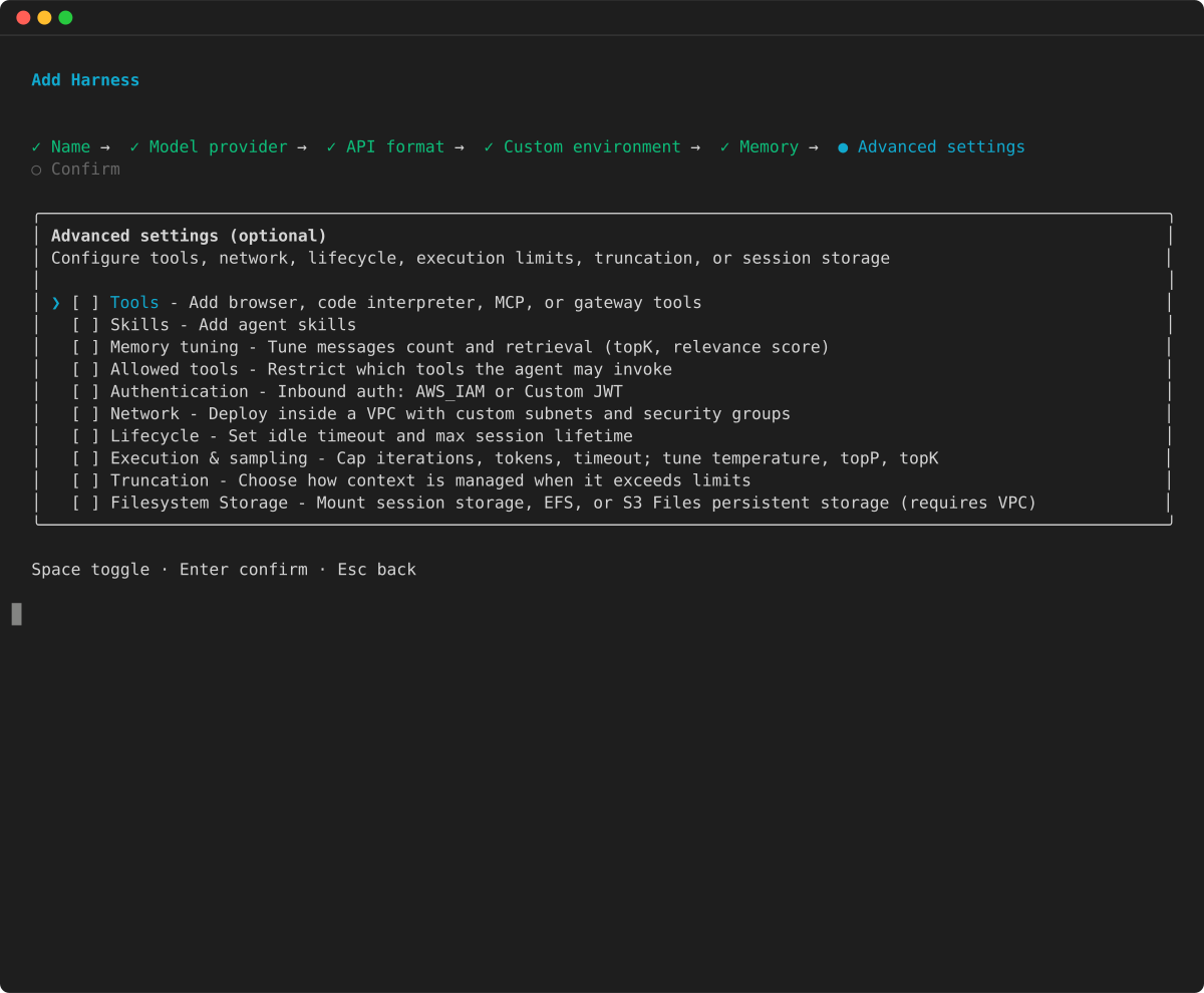 Advanced settings: Memory tuning option