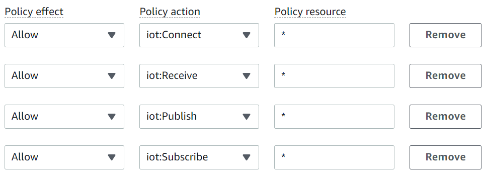 
                                        The page to create a policy.
                                    