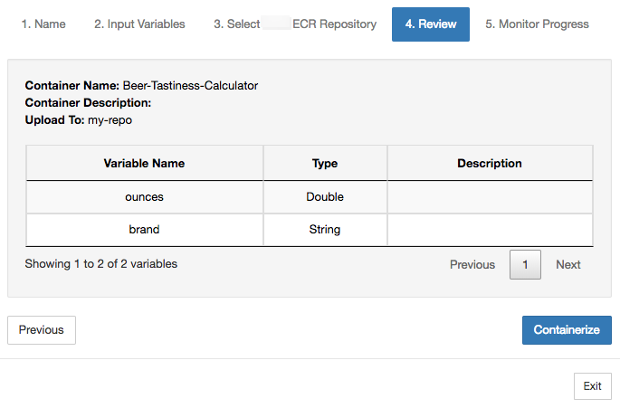 
              Update your notebook containerization extension in Amazon IoT Analytics.
            