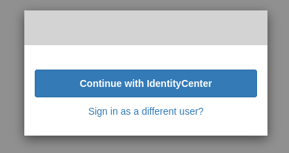 Screenshot highlighting Sign-in expereince tab