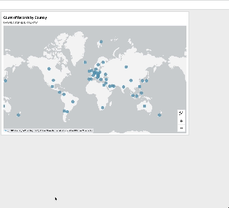 This is an example of marker clustering at work.