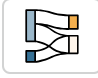 Close up image of the Sankey diagram icon.