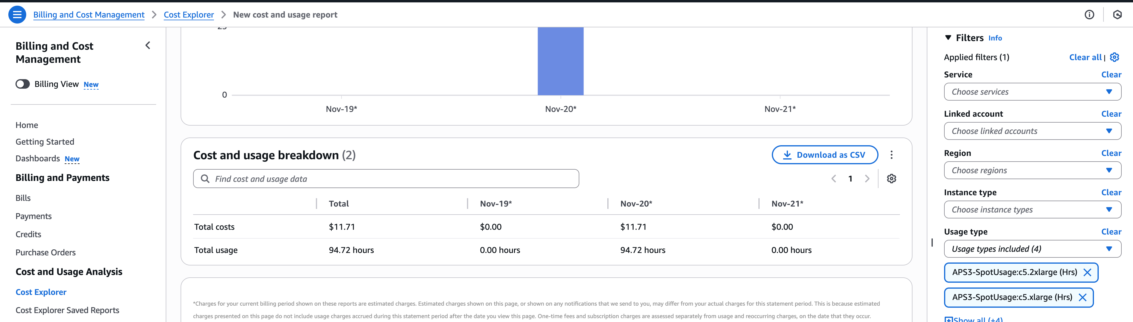 An image containing cost and usage.