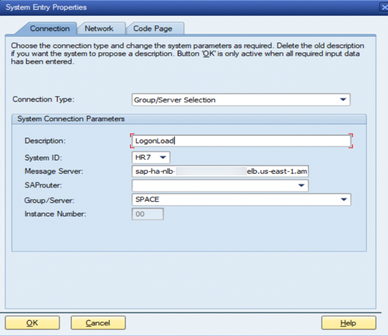 
            Configuring System Connection Parameters for SAP GUI 
          