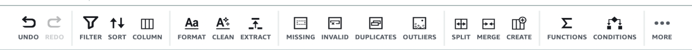 The screenshot shows the add recipe icon.