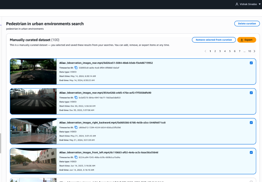 Exporting your saved curation