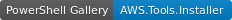 PowerShell Gallery Amazon.Tools.Installer module icon.