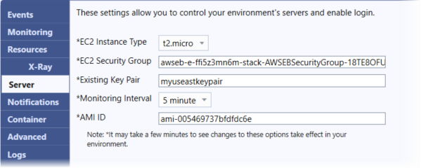 Visual Studio Toolkit for Elastic Beanstalk 中 Porting Assistant for .NET 配置面板的屏幕截图